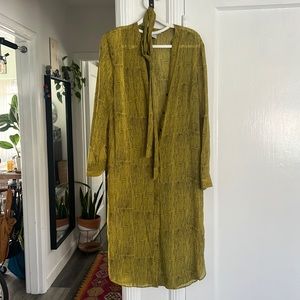 Yellow dress from H&M